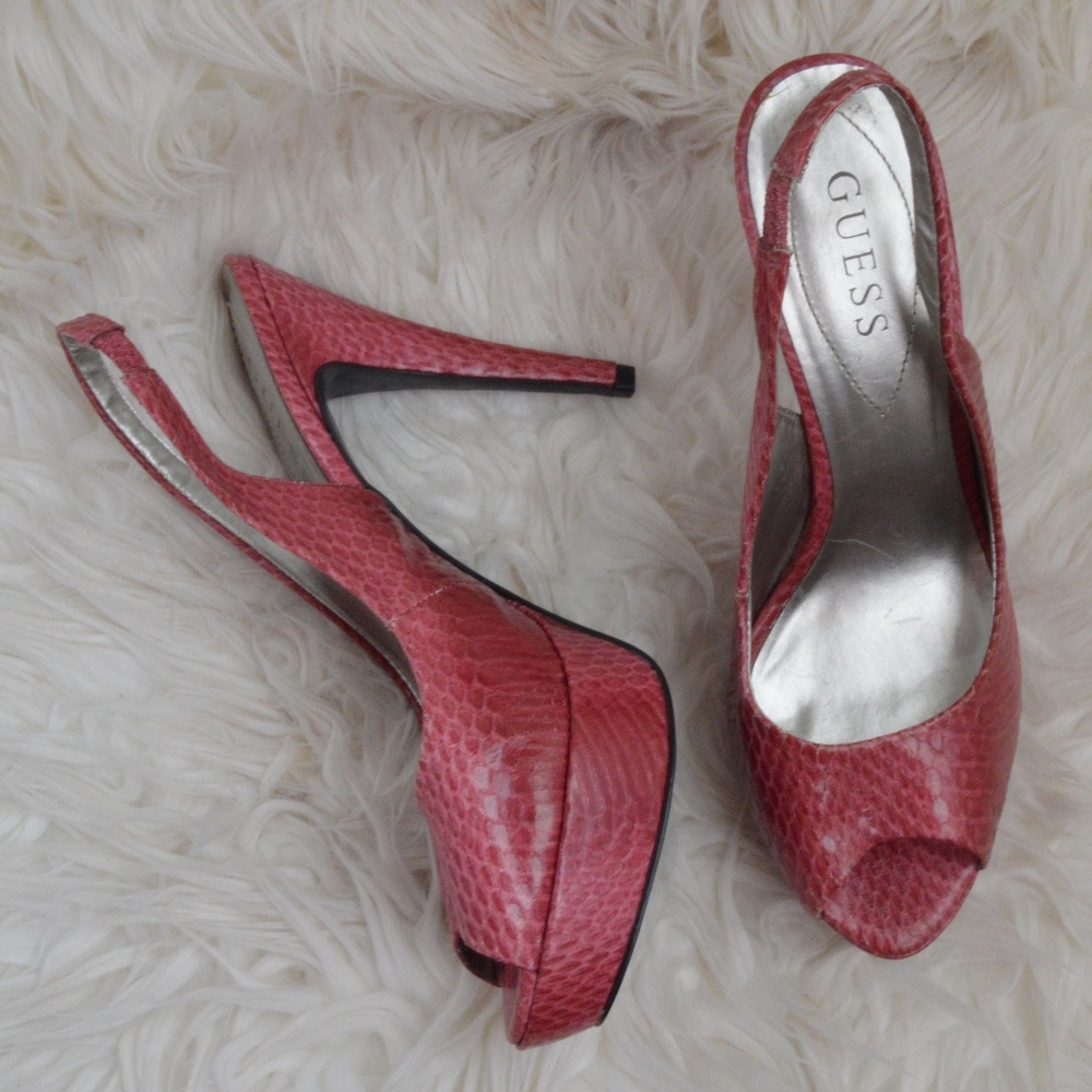 Guess Calandra 2 Slingback Heels